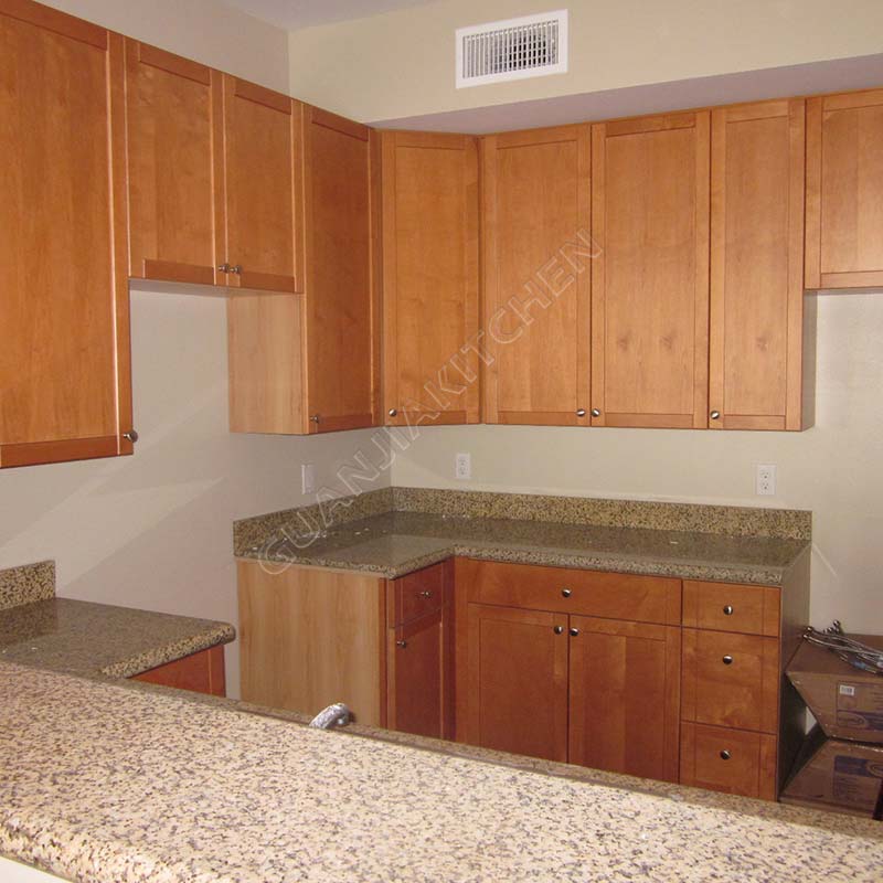 Solid Wood Kitchen Cabinets KC020