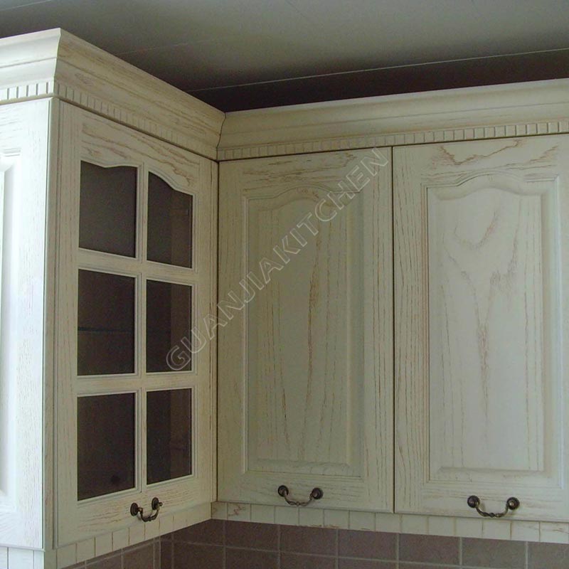 Solid Wood Kitchen Cabinets KC028