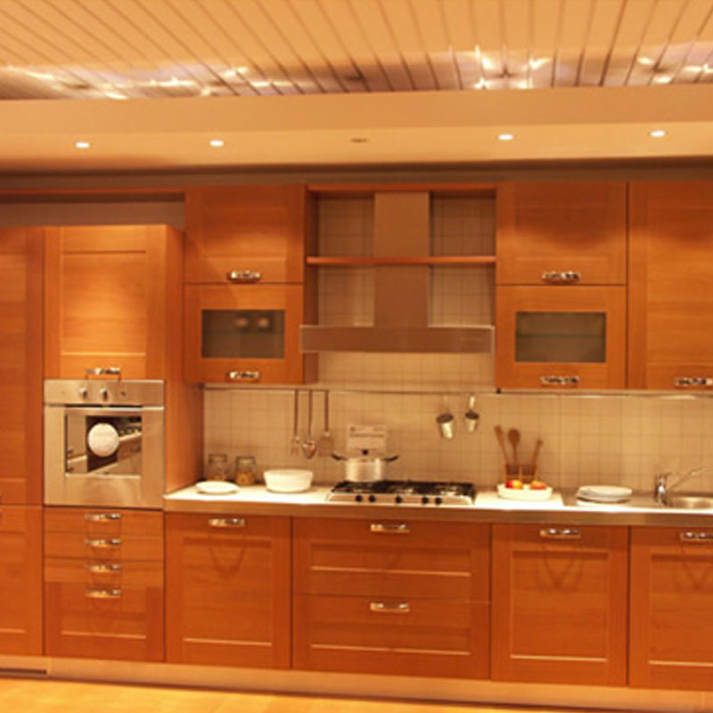 maple solid wood shaker style kitchen furnitures